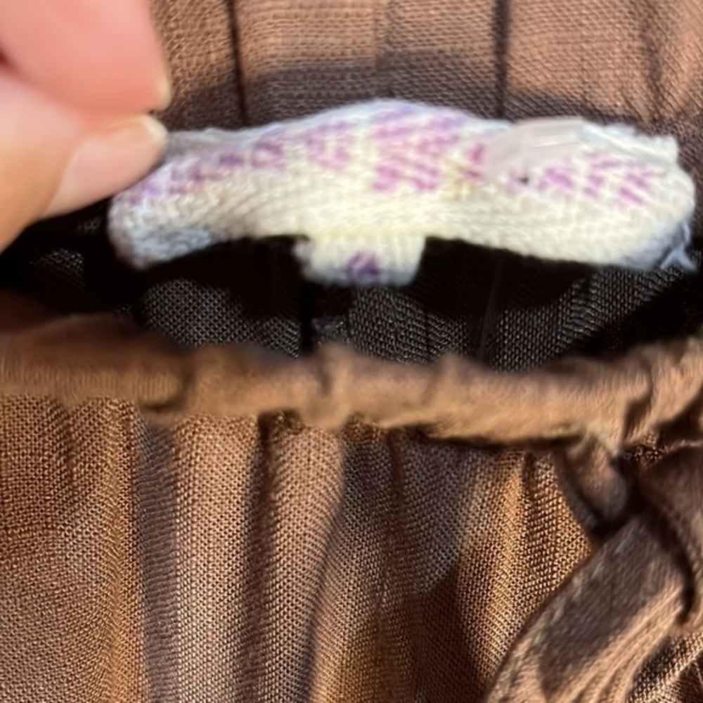 Alter’d State Wide Leg pants with embroidered bottom - Picture 7 of 7